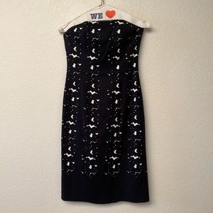 Strapless cocktail dress Charles Chang Lima